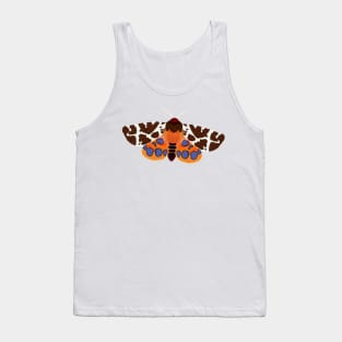 Cow Print Moth Tank Top